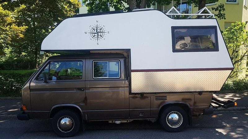 Gebraucht VW T3 70 PS (51 kW) 1989 Braun Van