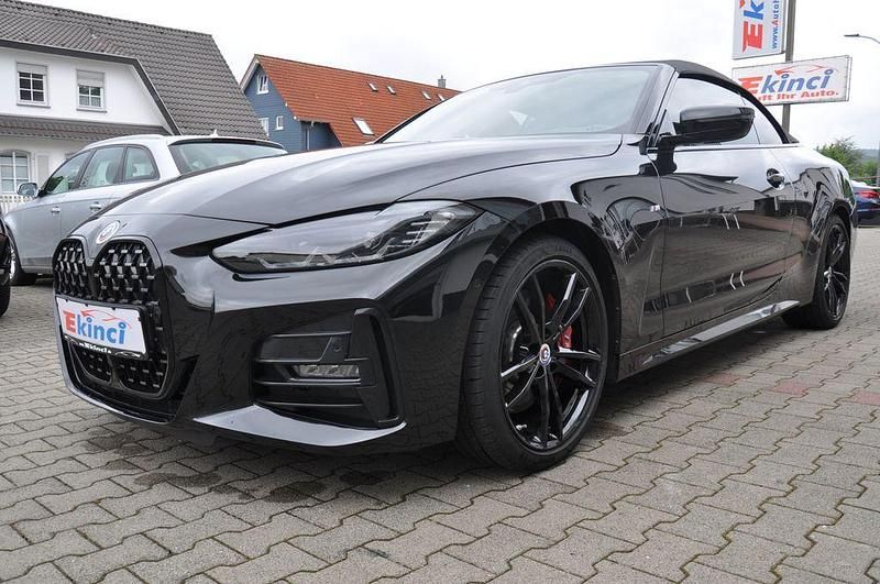 Schwarz Gebraucht 2022 BMW 430 Cabriolet M Sport Cabrio | 47.500 € (Fairer Preis) - Bild 1/4