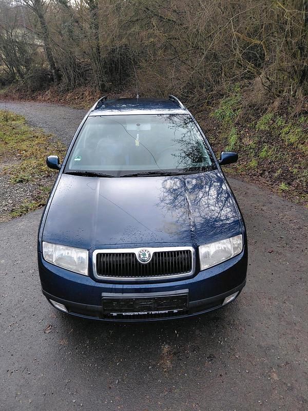 Gebraucht Skoda Fabia 75 PS (55 kW) 2002 Blau Kombi