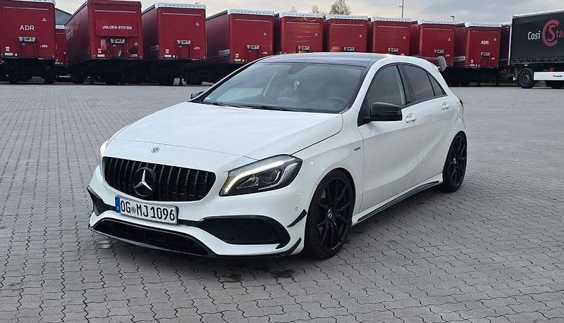 Gebraucht Mercedes A250 AMG 218 PS (160 kW) 2015 Weiß Limousine
