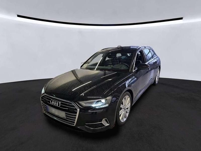 Mythosschwarz metallic Gebraucht 2021 Audi A6 S-Line Kombi | 31.700 € (Superpreis) - Bild 1/2