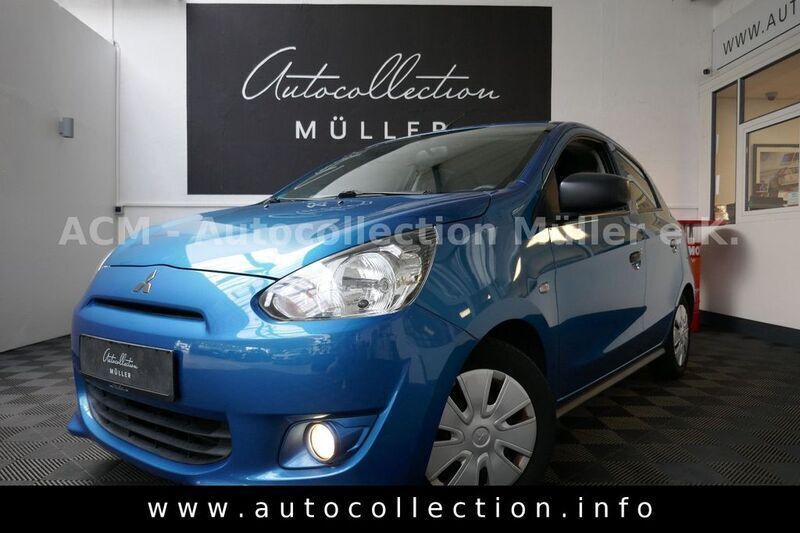 Blau Gebraucht 2013 Mitsubishi Space Star Limousine | 3.997 € (Fairer Preis) - Bild 1/4