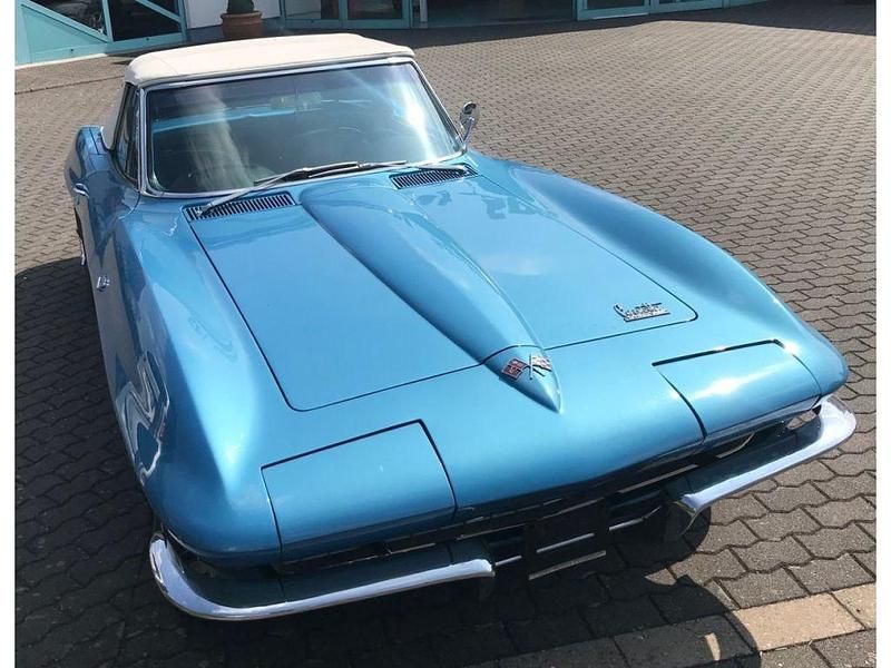 Gebraucht Corvette C2 352 PS (258 kW) 1966 Blau (metallic) Cabrio