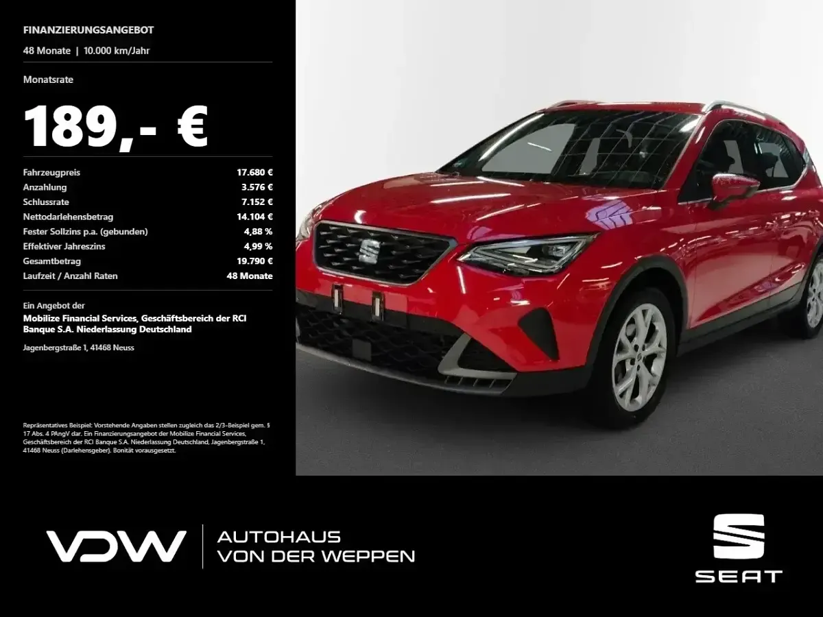 Gebraucht Seat Arona FR 116 PS (85 kW) 2024 SUV