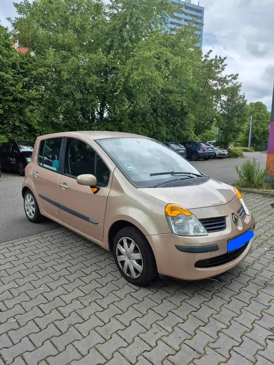 Gebraucht Renault Modus 75 PS (55 kW) 2005 Gold Van / Kleinbus