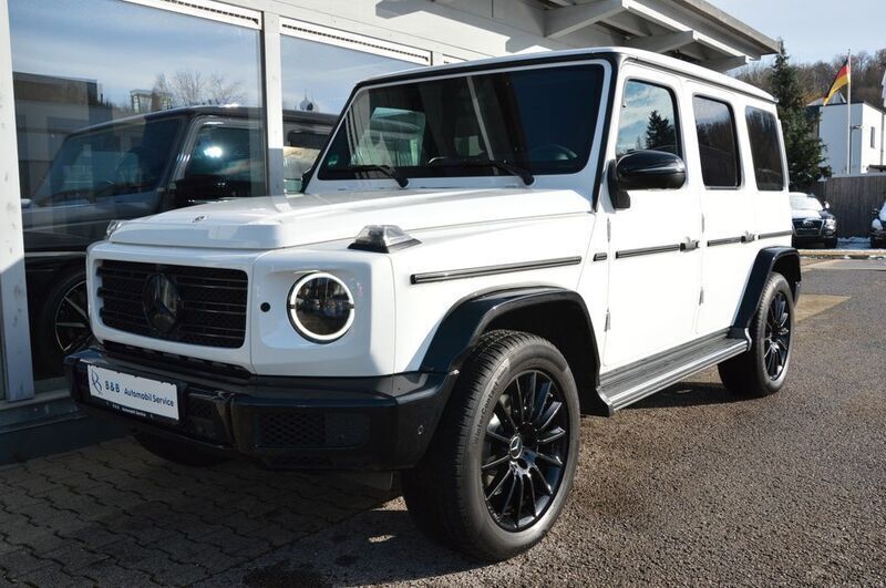 Polarweiss unilack Gebraucht 2021 Mercedes G400 AMG SUV | 119.990 € (Superpreis) - Bild 1/4