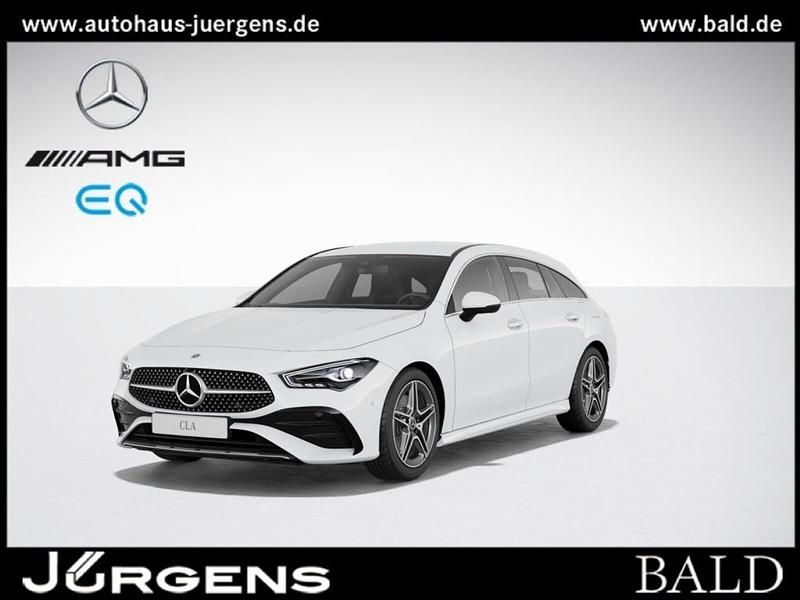 Weiss polarweiß Gebraucht 2024 Mercedes CLA200 Shooting Brake AMG Kombi | 32.880 € (Fairer Preis) - Bild 1/4