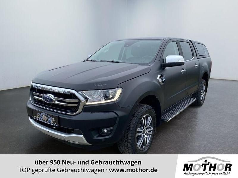 Gebraucht Ford Ranger Limited 212 PS (155 kW) 2022 Schwarz matt foliert Pickup