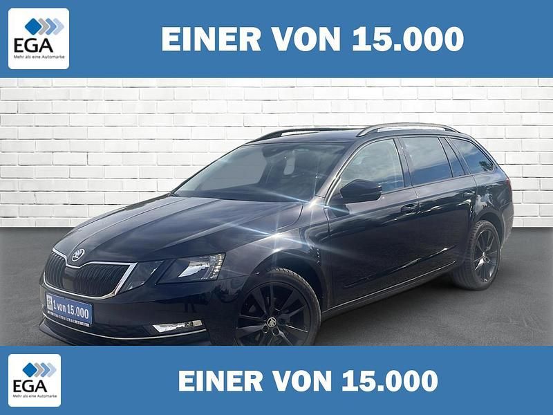 Schwarz metallic Gebraucht 2019 Skoda Octavia | 17.420 € (Fairer Preis) - Bild 1/4