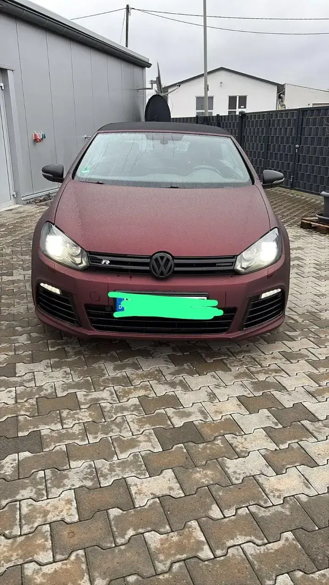 Gebraucht VW Golf Cabriolet R 265 PS (194 kW) 2013 Schwarz Cabrio
