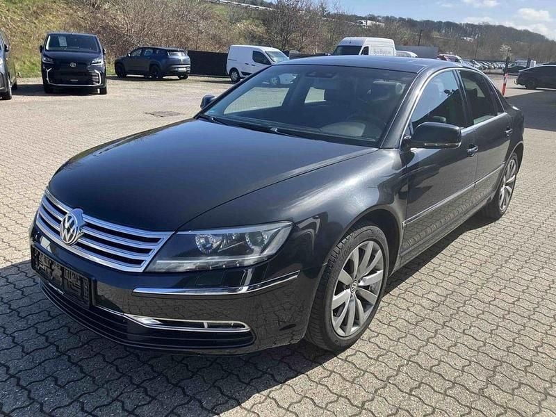 Second-hand VW Phaeton 239 CP (175 kW) 2012 Negru Berlinǎ