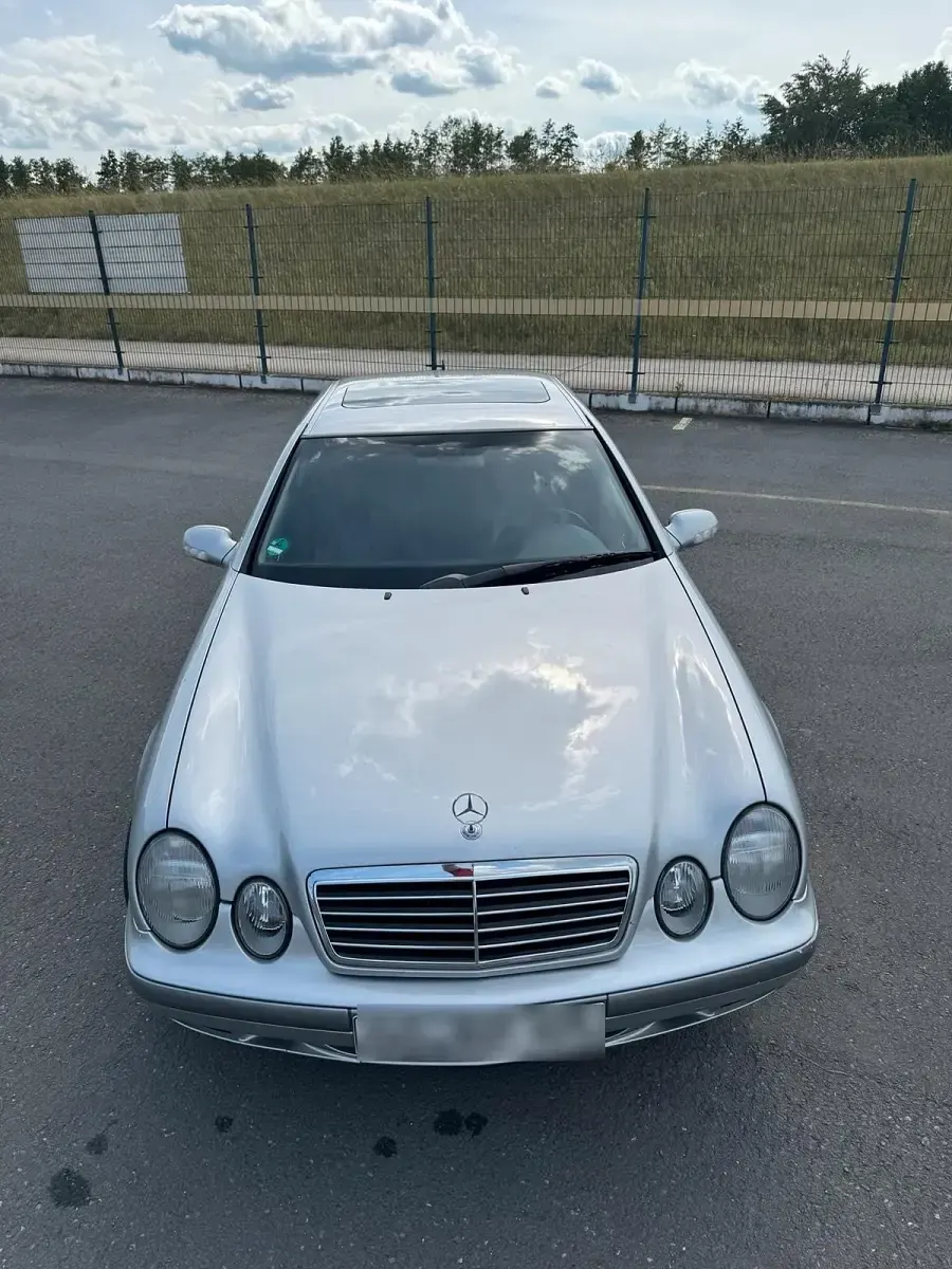 Gebraucht Mercedes CLK230 1998 Silber Coupé