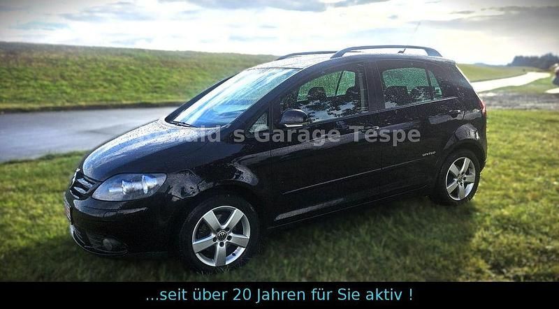 Gebraucht VW Golf Plus United 102 PS (75 kW) 2007 Schwarz Van / Kleinbus