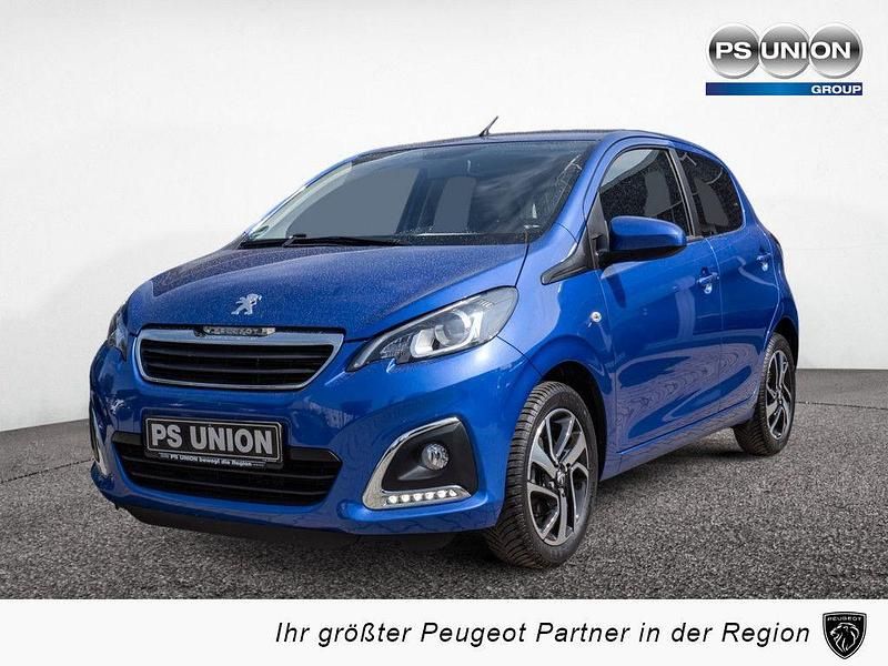 Blau Gebraucht 2021 Peugeot 108 Allure Kleinwagen | 9.795 € (Fairer Preis) - Bild 1/4