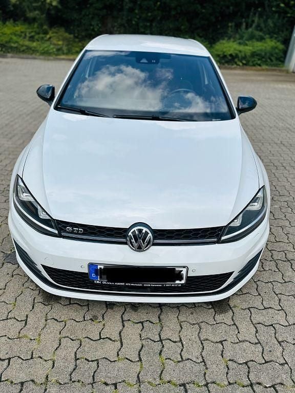 Weiß Gebraucht 2014 VW Golf VII GTD Limousine | 12.150 € (Guter Preis) - Bild 1/4