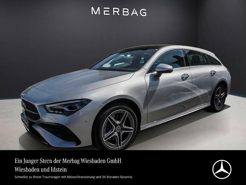 Iridiumsilber Gebraucht 2023 Mercedes CLA250e Shooting Brake Advanced Plus Kombi | 36.390 € (Etwas zu teuer) - Bild 1/4