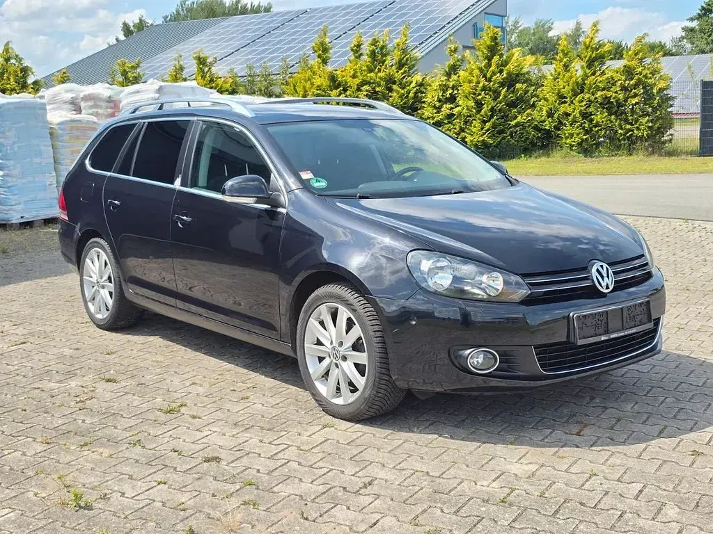 Gebraucht VW Golf VI Highline 122 PS (89 kW) 2010 Schwarz Kleinwagen