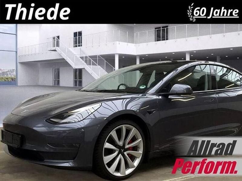 Gebraucht Tesla Model 3 Performance 377 kW (513 PS) 2022 Grau metallic Limousine