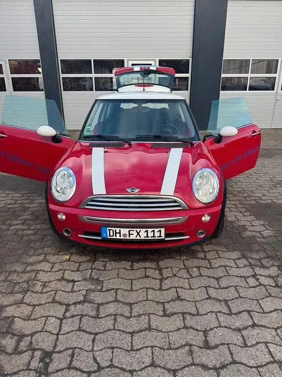 Usata Mini Cooper 116 CV (85 kW) 2005 Rosso Utilitaria