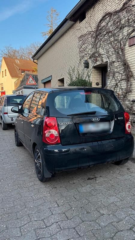 Gebraucht Kia Picanto 75 PS (55 kW) 2008 Schwarz Kleinwagen