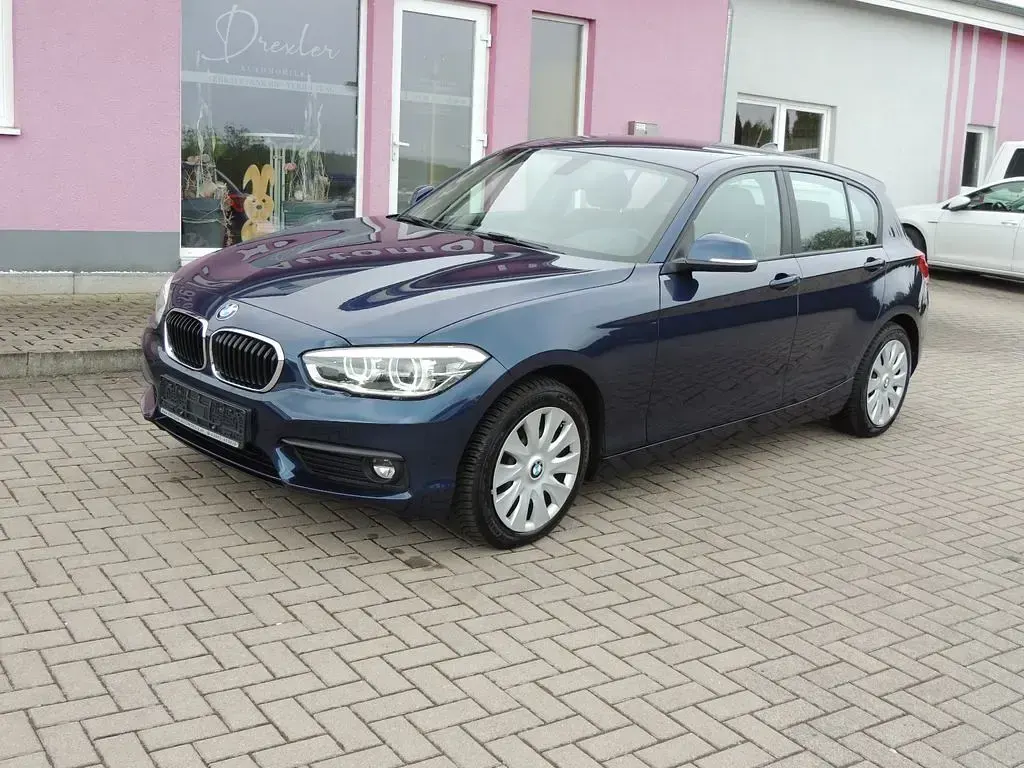Używany BMW 116 Advantage 109 KM (80 kW) 2015 Niebieski Hatchback