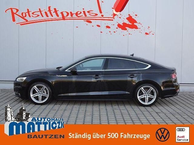 Brillantschwarz Gebraucht 2019 Audi A5 S-Line Coupé | 27.789 € (Guter Preis) - Bild 1/4