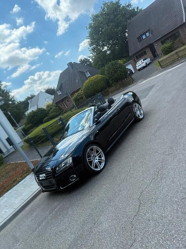 Schwarz Gebraucht 2011 Audi A5 Cabriolet S-Line Cabrio | 8.400 € (Superpreis) - Bild 1/4