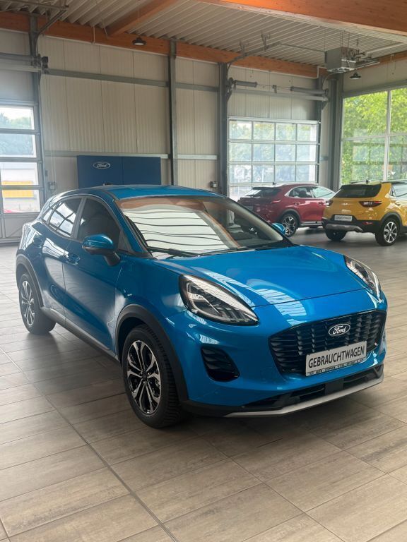 Neu Ford Puma Titanium 125 PS (91 kW) 2025 Blau Limousine