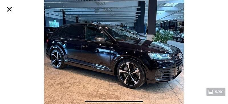 Schwarz Gebraucht 2018 Audi SQ7 Ambiente SUV | 42.500 € (Fairer Preis) - Bild 1/4
