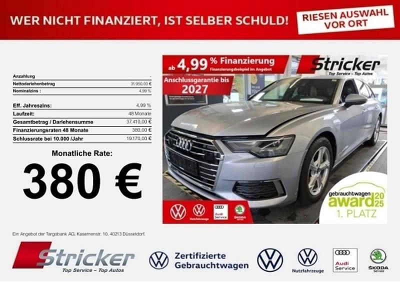 Gebraucht Audi A6 Design 204 PS (150 kW) 2022 Florettsilber metallic (metallic) Kombi