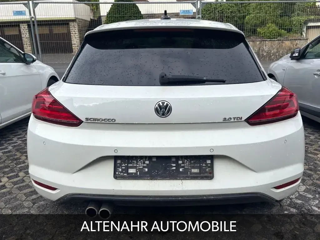 Używany VW Scirocco Sportline 184 KM (135 kW) 2014 Biały Coupe