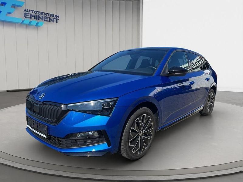 Blau Gebraucht 2024 Skoda Scala Monte Carlo Kleinwagen | 22.490 € (Guter Preis) - Bild 1/4