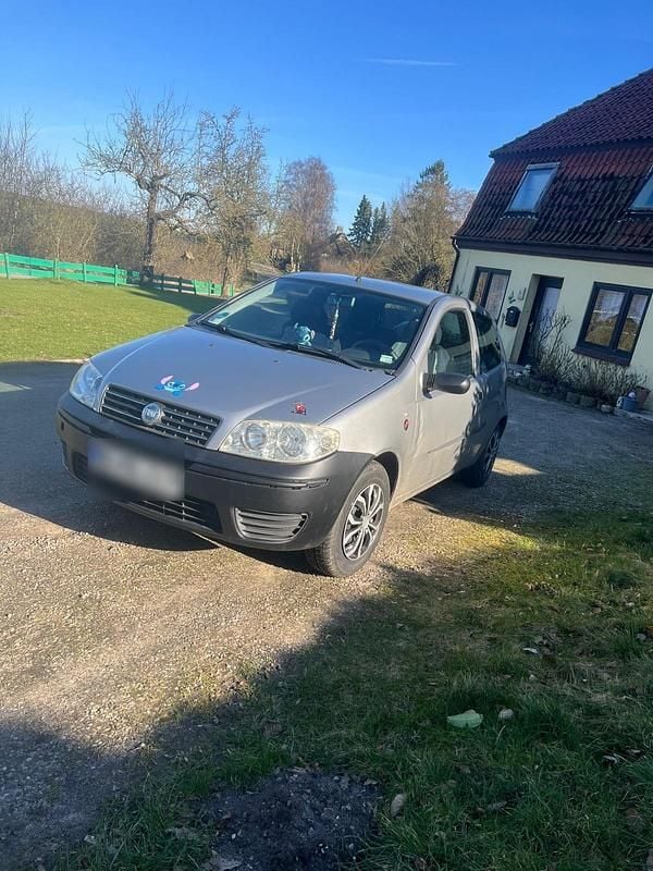 Gebraucht Fiat Punto 69 PS (50 kW) 2003 Silber Kleinwagen