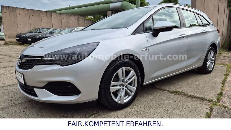 Silber Gebraucht 2021 Opel Astra Edition Kombi | 12.900 € (Etwas zu teuer) - Bild 1/4