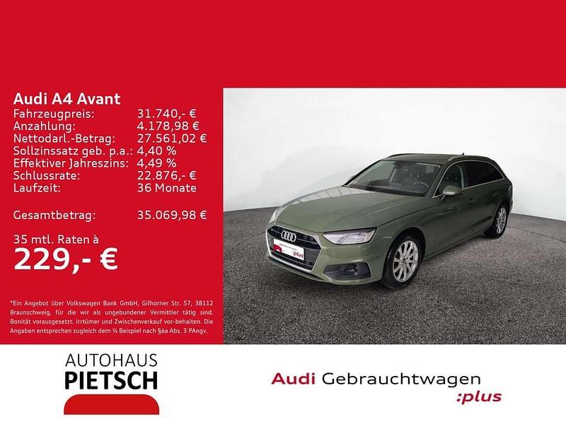Gebraucht Audi A4 Ambiente 150 PS (110 kW) 2024 Grün Kombi