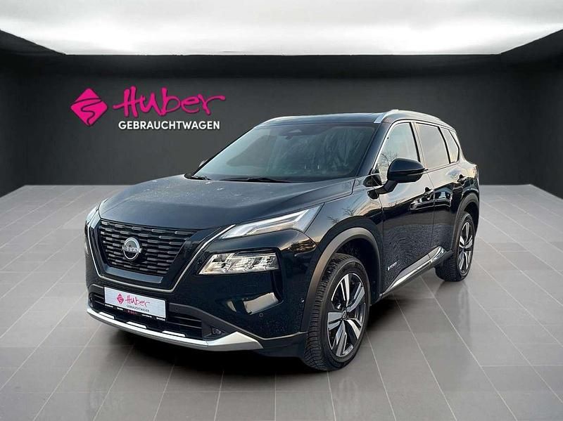 Diamant black metallic (metallic) Gebraucht 2023 Nissan X-Trail Tekna SUV | 35.890 € (Guter Preis) - Bild 1/4