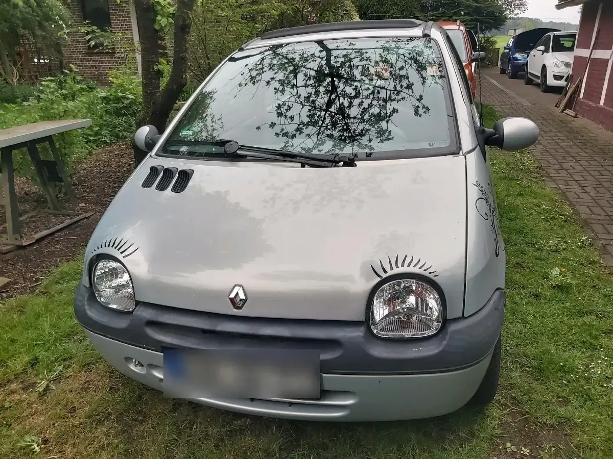 Używany Renault Twingo 58 KM (42 kW) 2004 Srebrny Hatchback