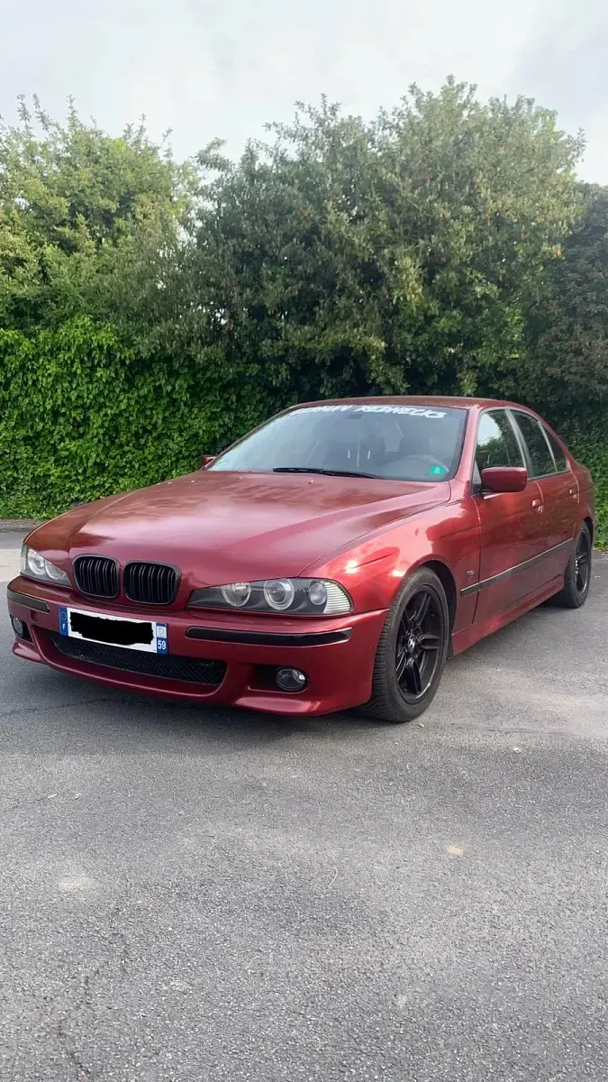 Używany BMW 535 235 KM (172 kW) 1997 Czerwony Sedan/Limuzyna