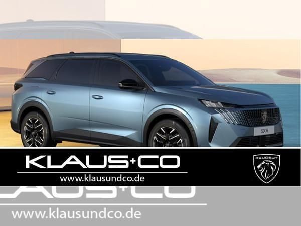 Blau (ingaro blau) Neu 2025 Peugeot 5008 Allure Van / Kleinbus | 37.476 € (Superpreis) - Bild 1/4