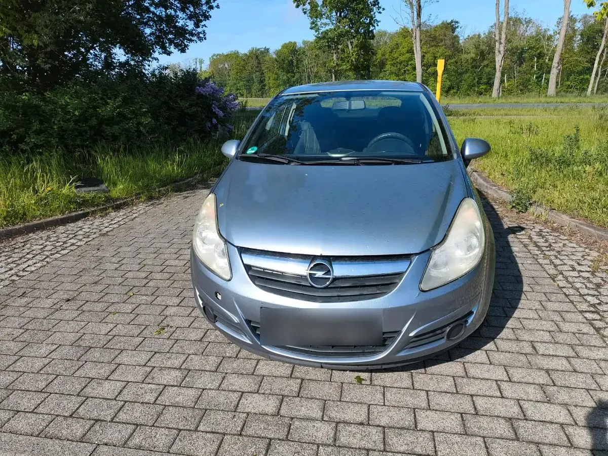 Gebraucht Opel Corsa 80 PS (58 kW) 2009 Blau Kleinwagen