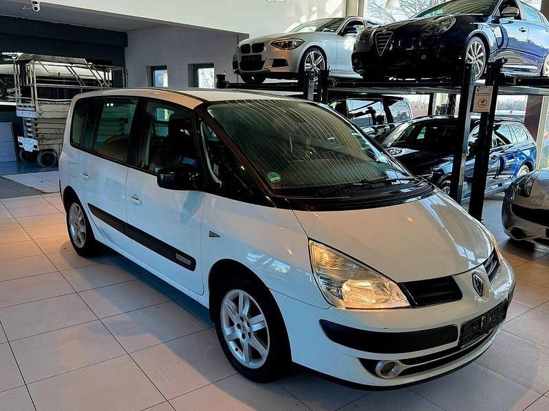 Gebraucht Renault Espace 150 PS (110 kW) 2010 Weiß Van / Kleinbus
