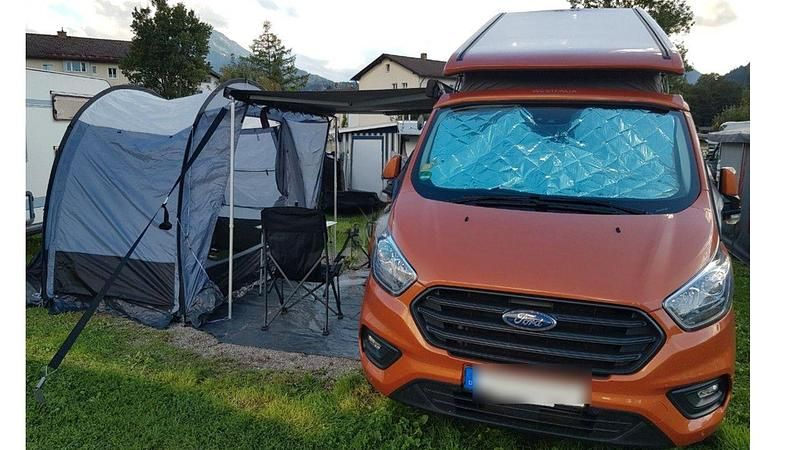 Gebraucht Ford Transit Nugget 170 PS (125 kW) 2019 Orange Van / Kleinbus