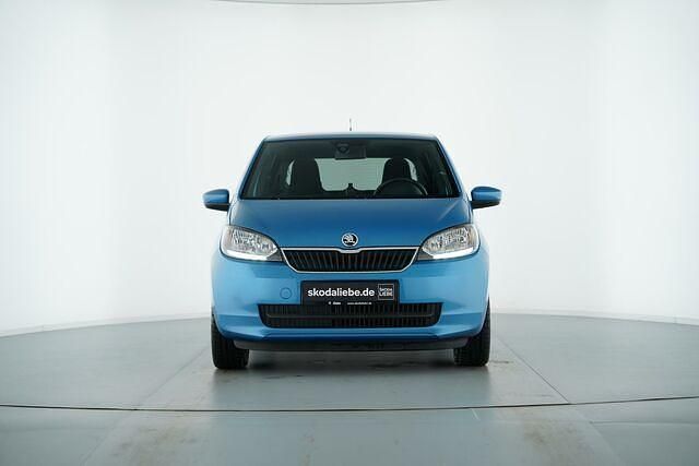 Gebraucht Skoda Citigo Fun 60 PS (44 kW) 2017 Crystal blau metallic met. Kleinwagen