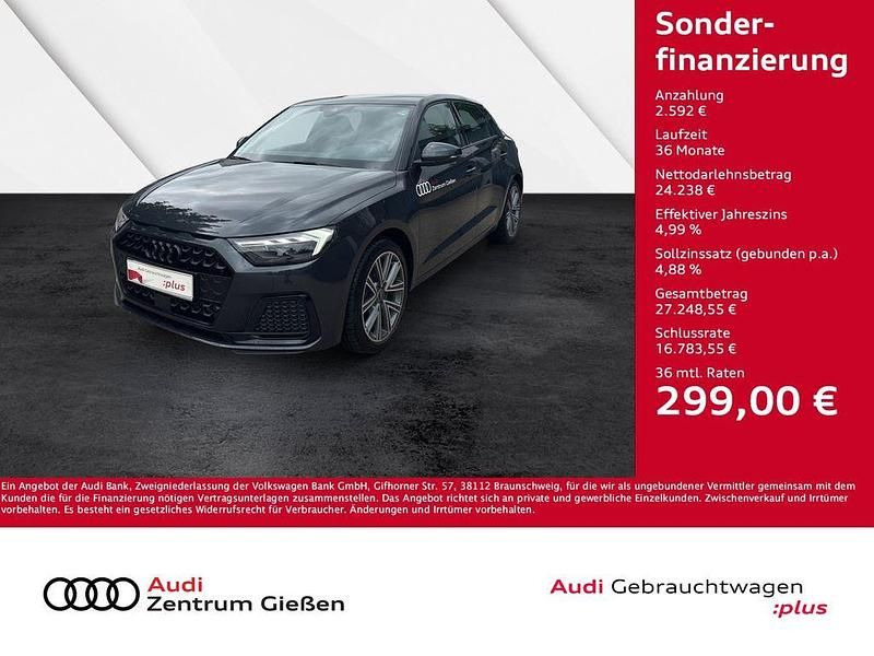 Manhattangrau metallic Gebraucht 2025 Audi A1 Sportback Advanced Kleinwagen | 26.830 € (Fairer Preis) - Bild 1/4