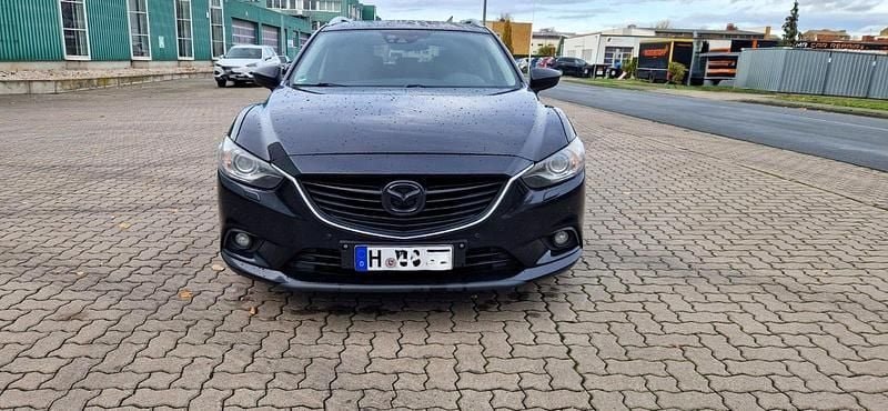 Schwarz Gebraucht 2014 Mazda 6 Sports-Line Kombi | 4.400 € (Superpreis) - Bild 1/4