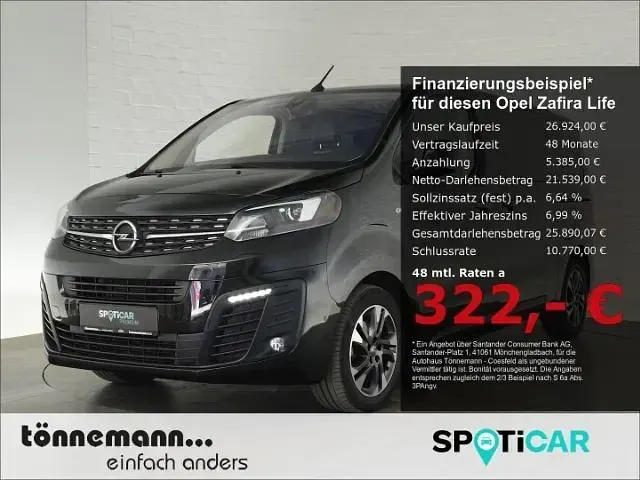 Gebraucht Opel Zafira Life Innovation 150 PS (110 kW) 2021 Van / Kleinbus