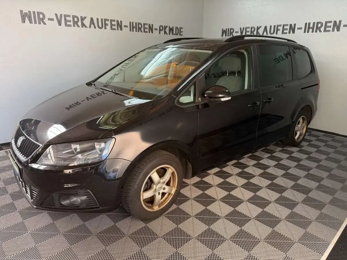 Second-hand Seat Alhambra Style 150 CP (110 kW) 2012 Negru Monovolum