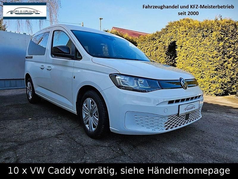 Gebraucht VW Caddy 102 PS (75 kW) 2021 Weiß Van / Kleinbus