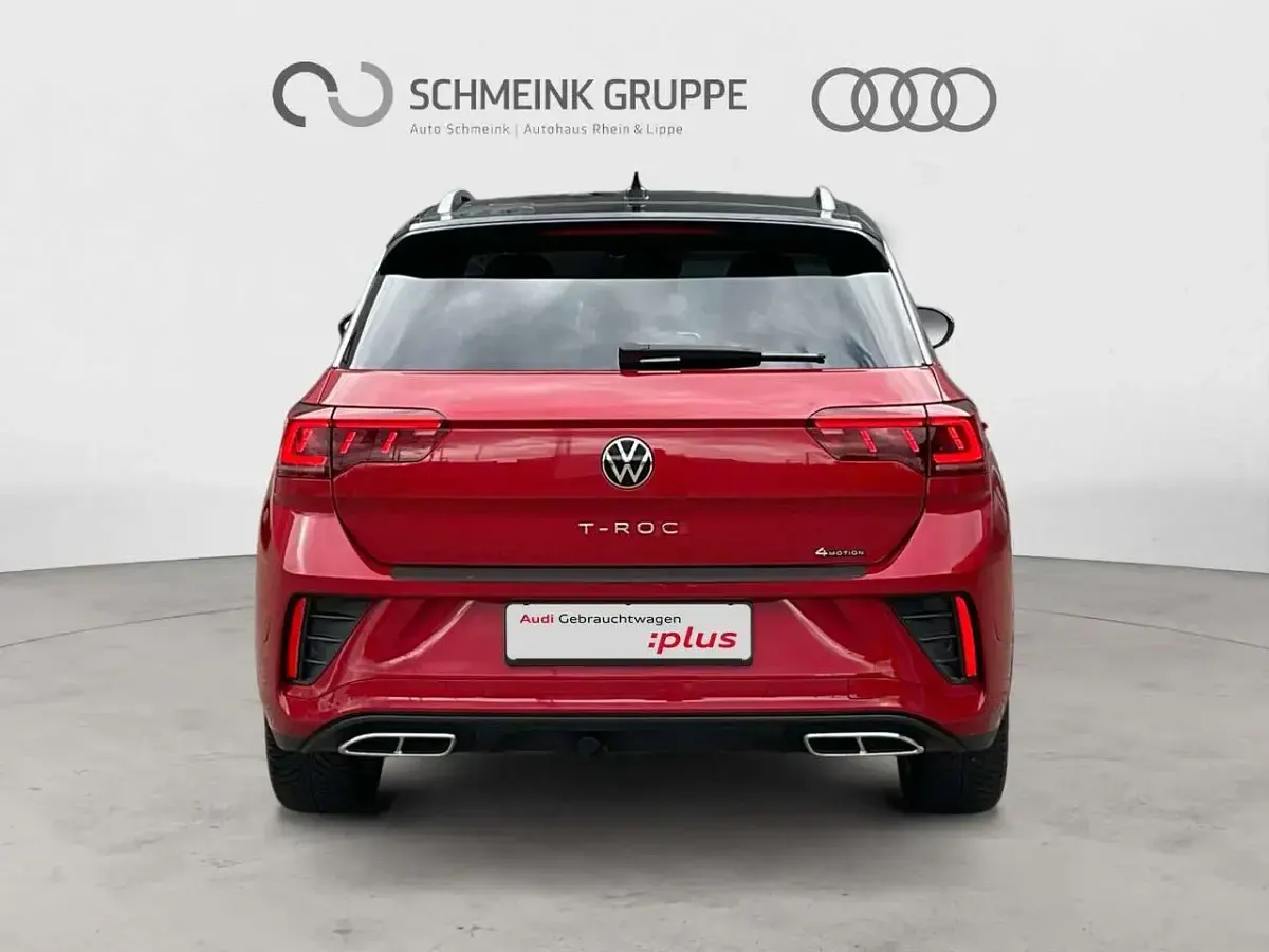 Second-hand VW T-Roc R-line 190 CP (139 kW) 2023 Roșu SUV