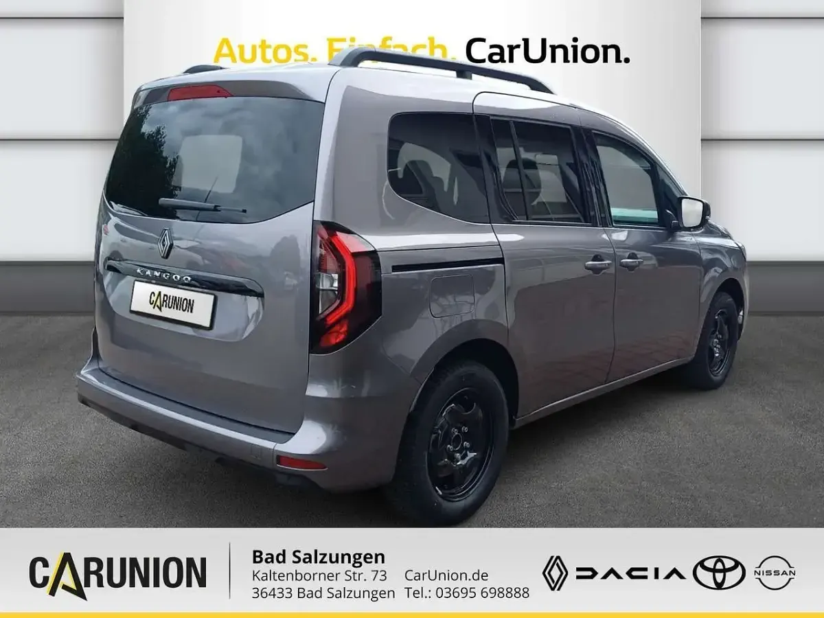 Neu Renault Kangoo Techno 131 PS (96 kW) 2026 Stahlgrau metallic Van / Kleinbus